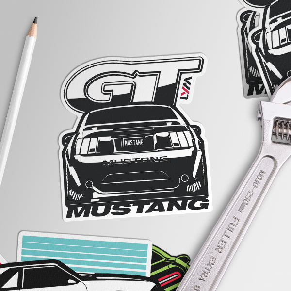 New Edge 1999-2004 Ford Mustang GT Sticker