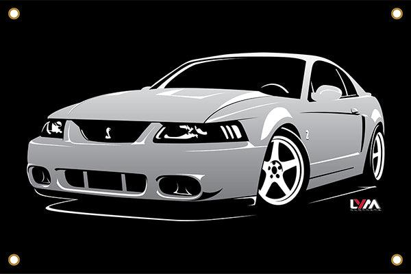 2003-2004 Ford Mustang Cobra Terminator Side Banner - LYM Clothing