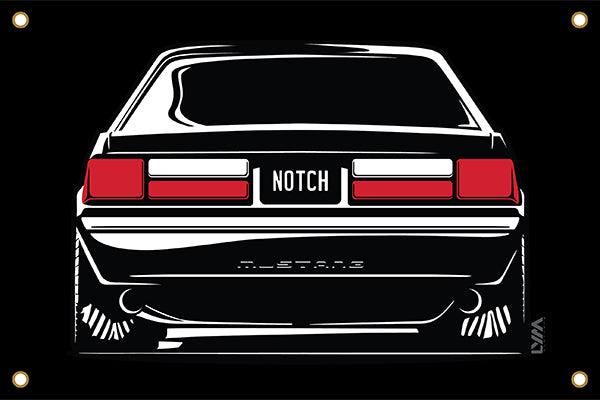 Foxbody Ford Mustang Front or Rear Banner - LYM Clothing