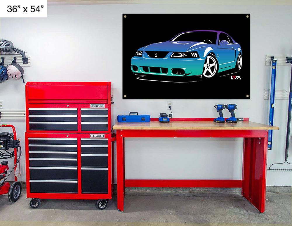 2003-2004 Ford Mustang Cobra Terminator Side Banner - LYM Clothing