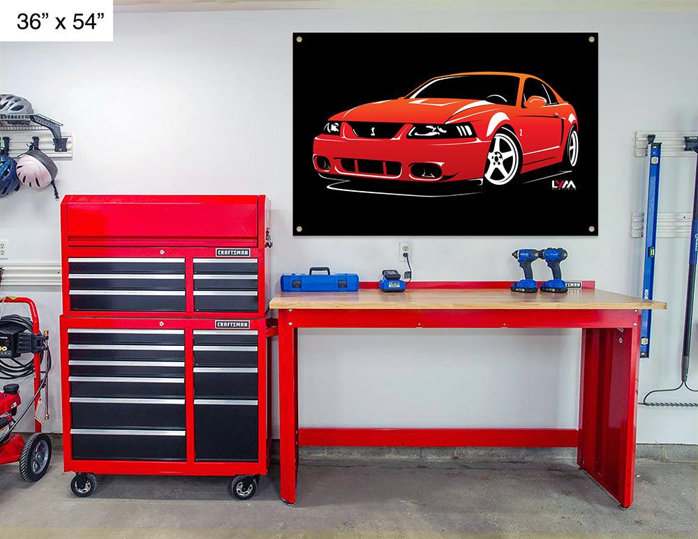 2003-2004 Ford Mustang Cobra Terminator Side Banner - LYM Clothing