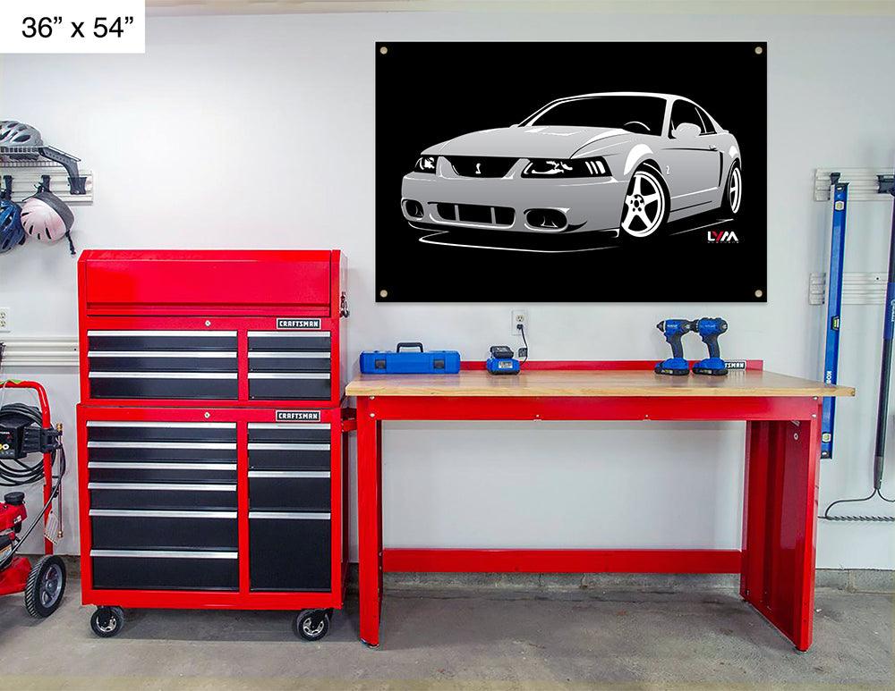 2003-2004 Ford Mustang Cobra Terminator Side Banner - LYM Clothing