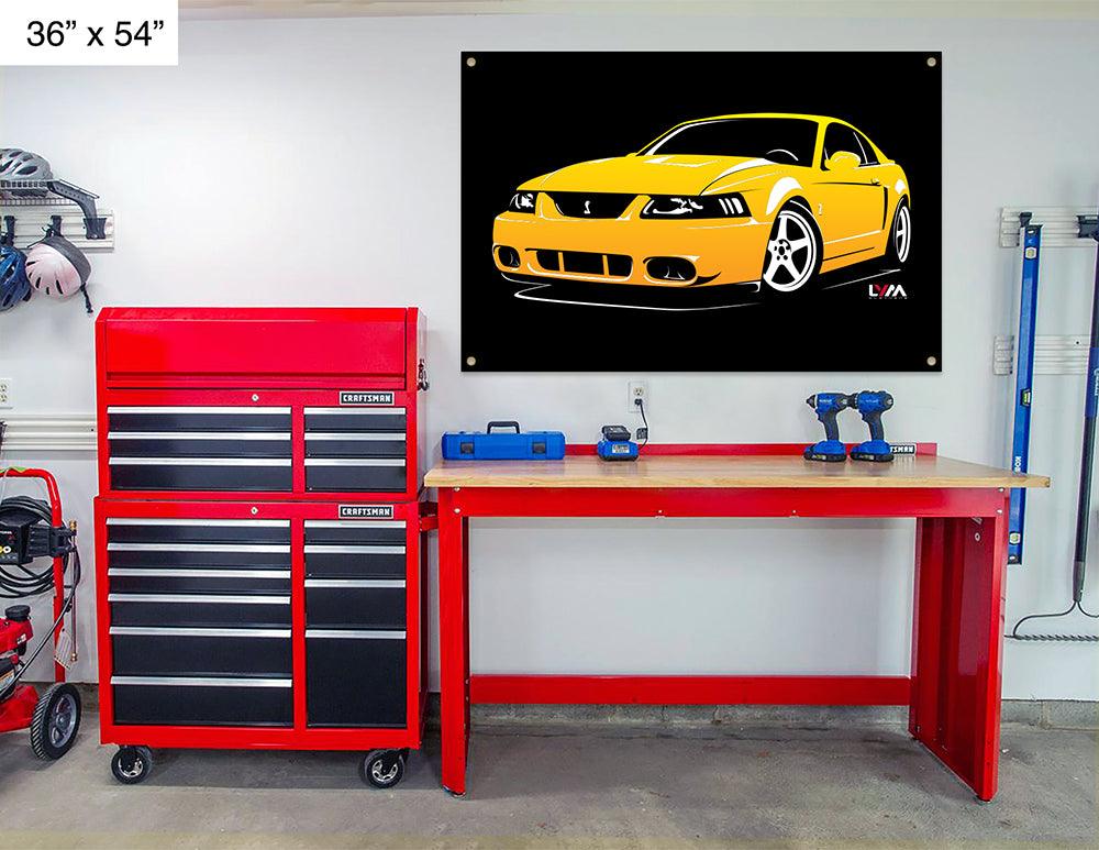 2003-2004 Ford Mustang Cobra Terminator Side Banner - LYM Clothing