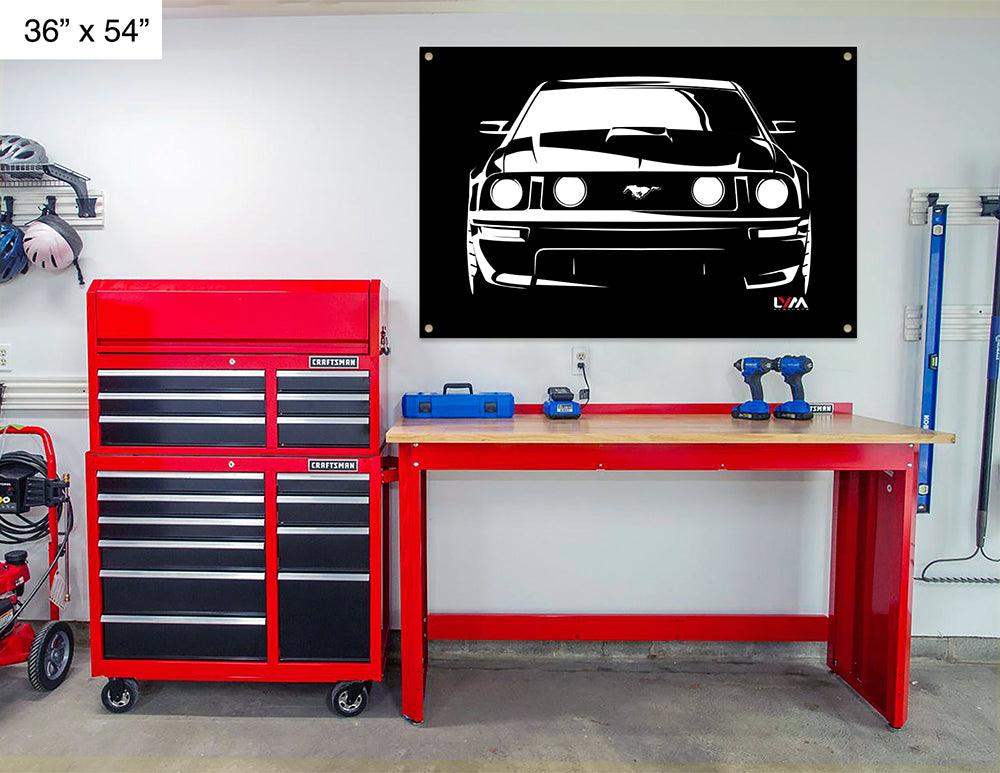 2005-2009 Ford Mustang Banner - LYM Clothing