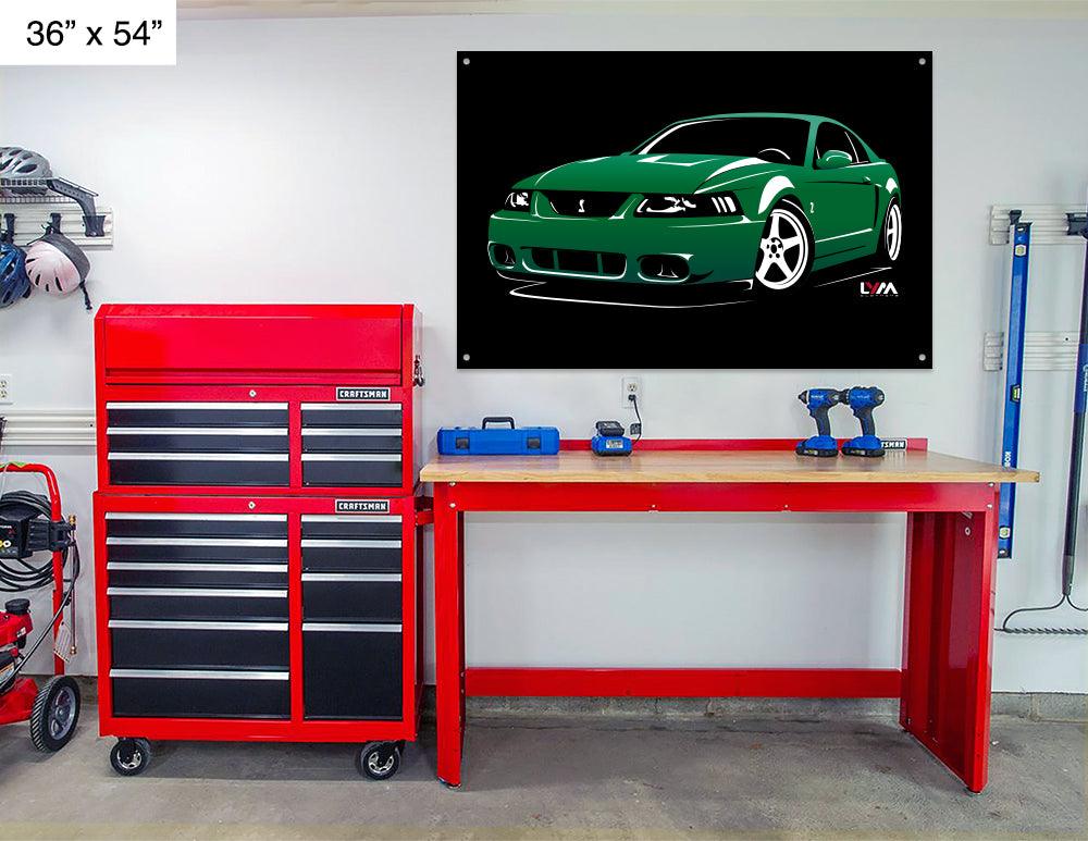 2003-2004 Ford Mustang Cobra Terminator Side Banner - LYM Clothing