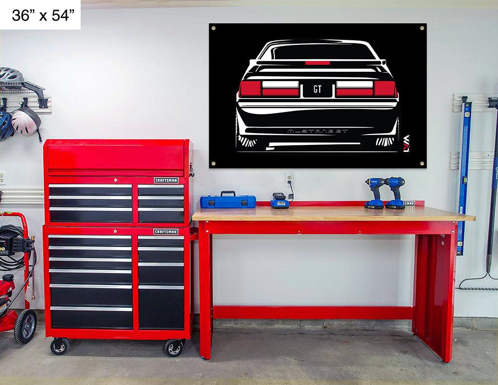 Foxbody Ford Mustang Front or Rear Banner - LYM Clothing