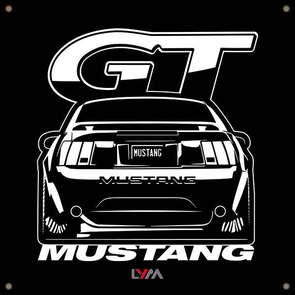 1999-2004 New Edge Ford Mustang GT Front or Rear Banner - LYM Clothing