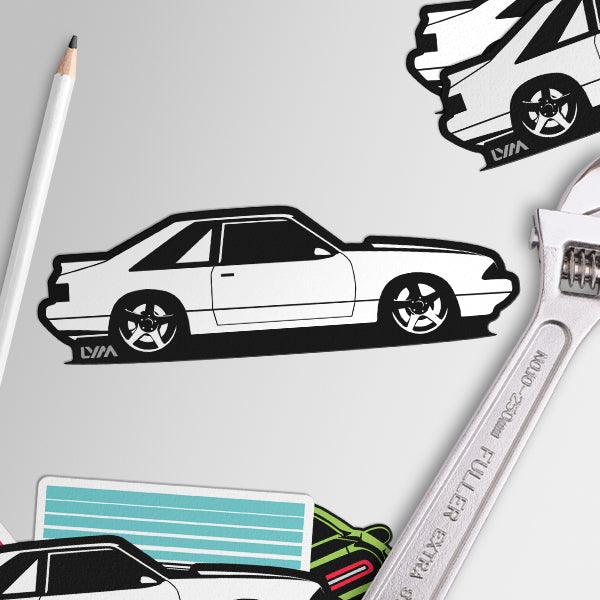 Foxbody Ford Mustang Notch, LX or GT Sticker - LYM Clothing