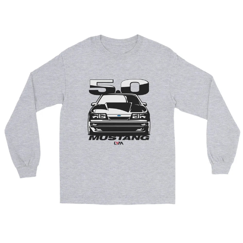 Foxbody 5.0 Ford Mustang 4 Eye Longsleeve Shirt - LYM Clothing