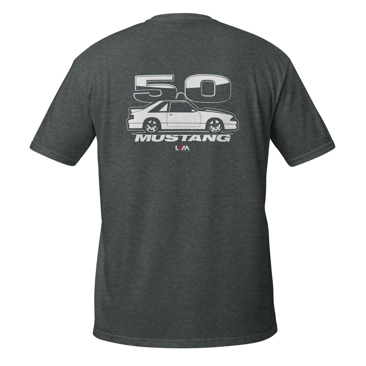 Foxbody 5.0 Ford Mustang Side GT T-Shirt - LYM Clothing