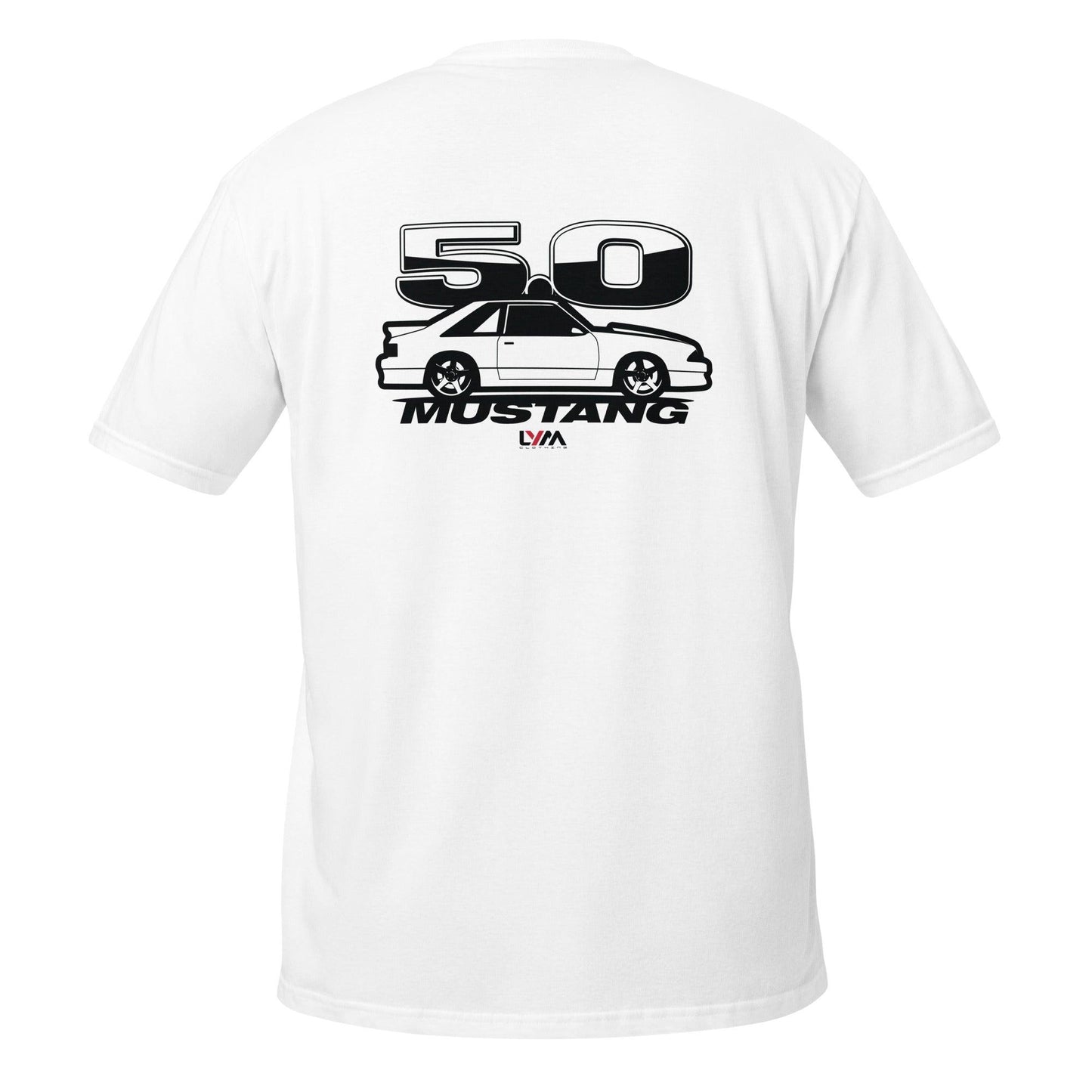 Foxbody 5.0 Ford Mustang Side GT T-Shirt - LYM Clothing
