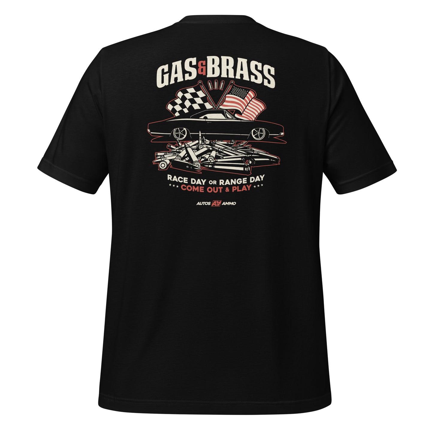 Gas & Brass v2 - Autos & Ammo Series T-Shirt
