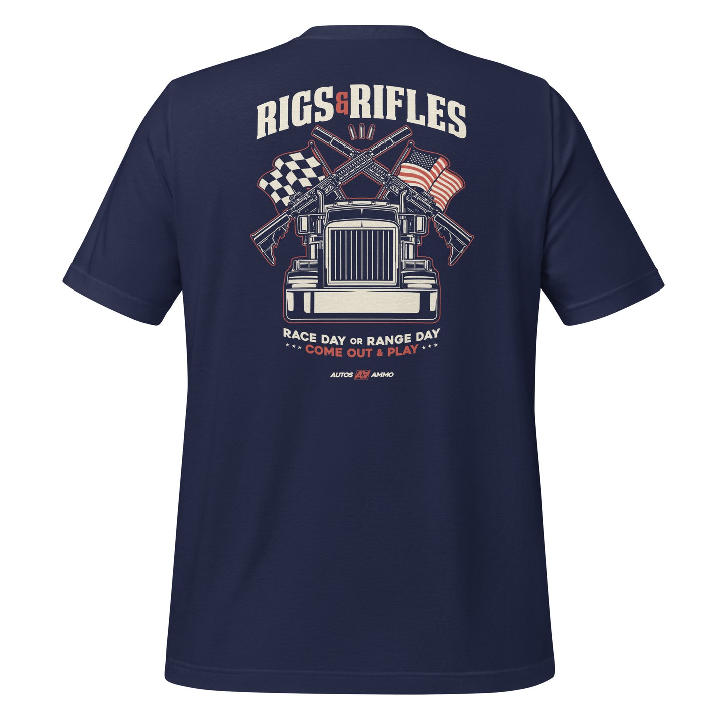 Rigs & Rifles v3 - Autos & Ammo Series T-Shirt