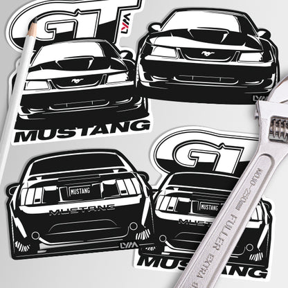 New Edge 1999-2004 Ford Mustang GT Sticker