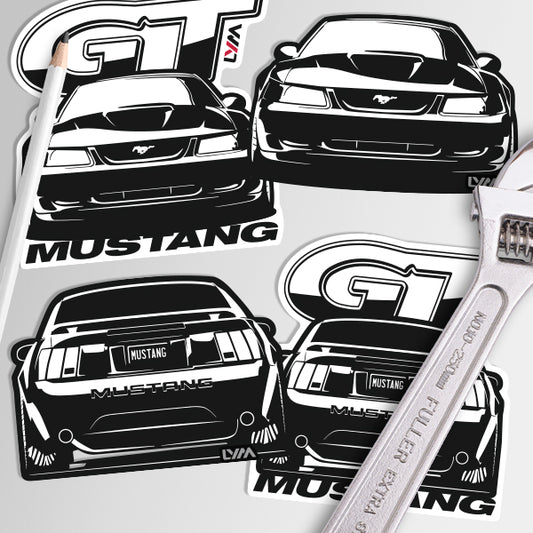 New Edge 1999-2004 Ford Mustang GT Sticker