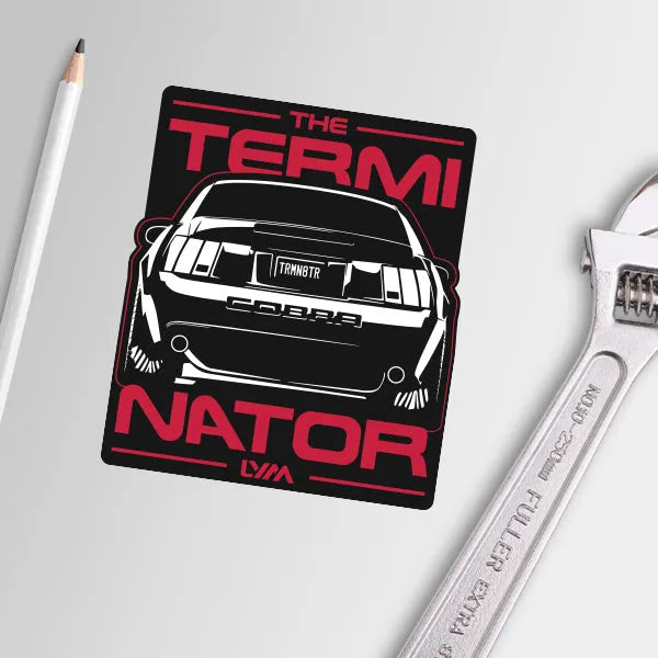 New Edge 2003/2004 Ford Mustang Cobra Terminator Sticker - LYM Clothing