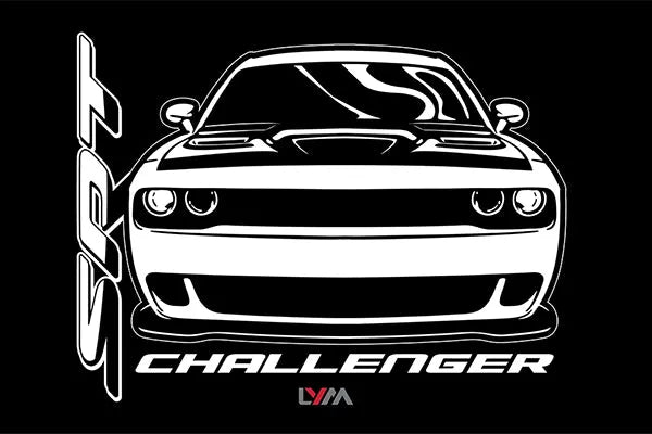 Dodge Challenger Hellcat/Demon SRT Banner - LYM Clothing
