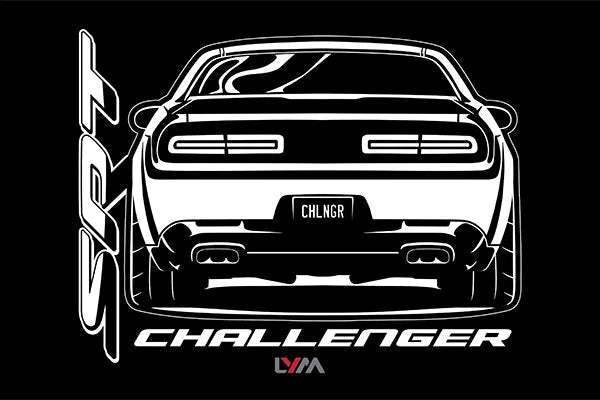 Dodge Challenger Hellcat/Demon SRT Banner - LYM Clothing