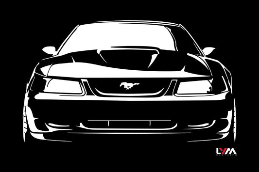1999-2004 New Edge Ford Mustang GT Front or Rear Banner