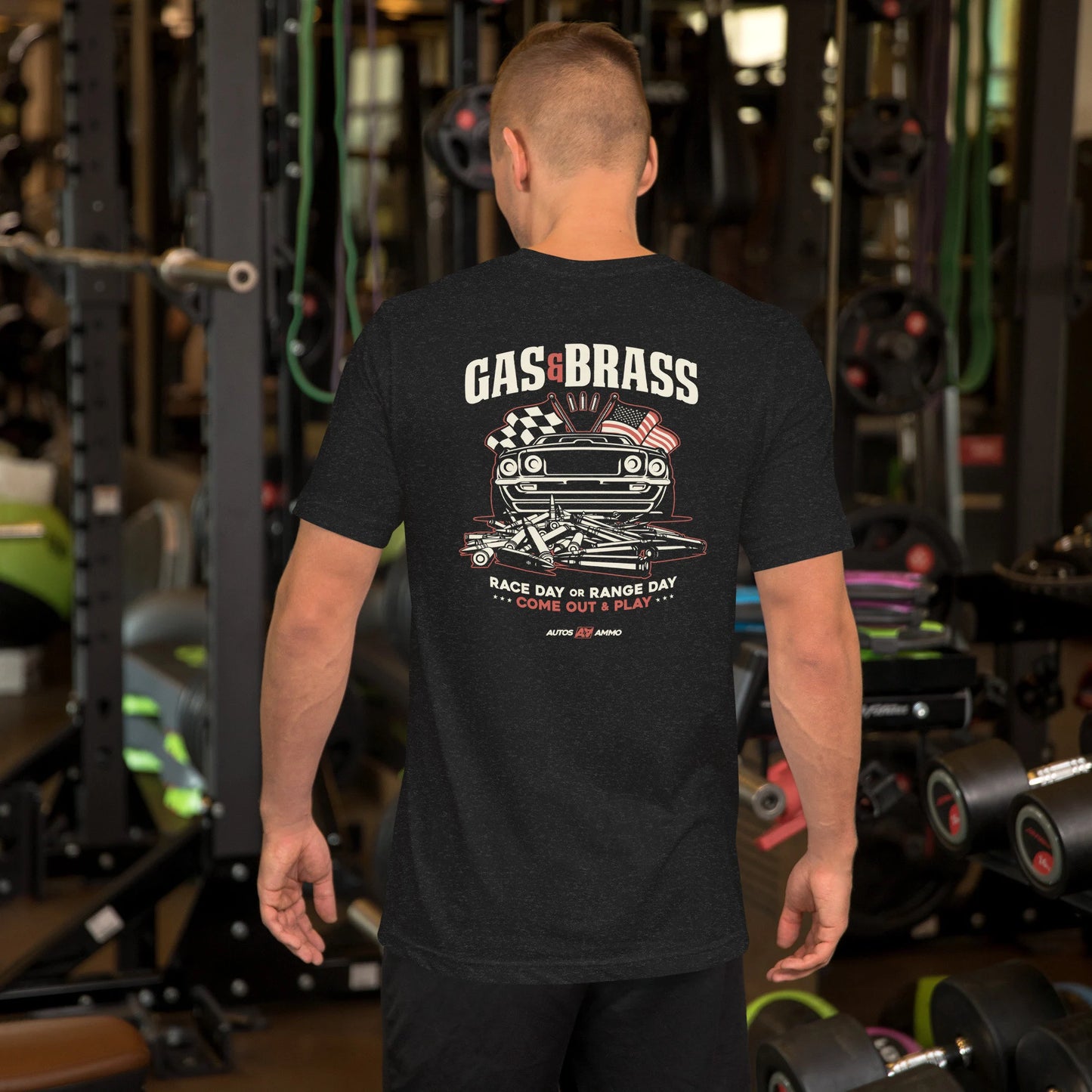 Gas & Brass v1 - Autos & Ammo Series T-Shirt