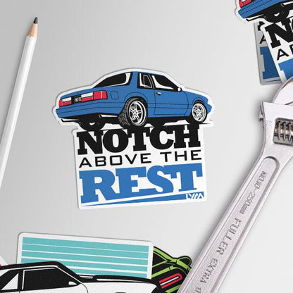 Foxy Body OR Notch Above the Rest Sticker - LYM Clothing