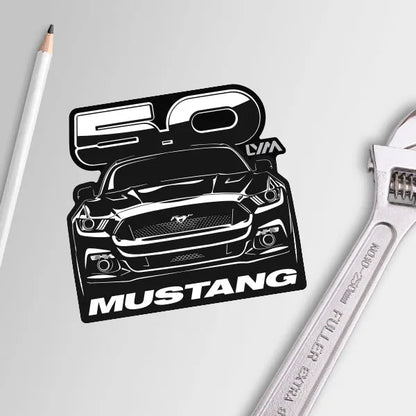 2015-2020 S550 Ford Mustang GT 5.0 Front or Rear Sticker - LYM Clothing