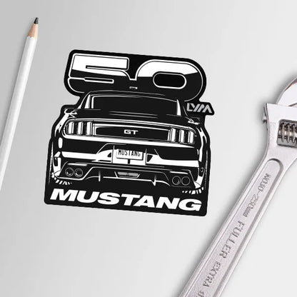 2015-2020 S550 Ford Mustang GT 5.0 Front or Rear Sticker - LYM Clothing