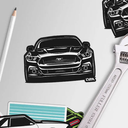 2015-2020 S550 Ford Mustang GT 5.0 Front or Rear Sticker - LYM Clothing