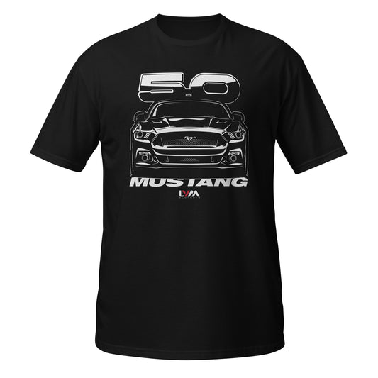 S550 2015-2023 Ford Mustang GT T-Shirt - Front & Back - LYM Clothing