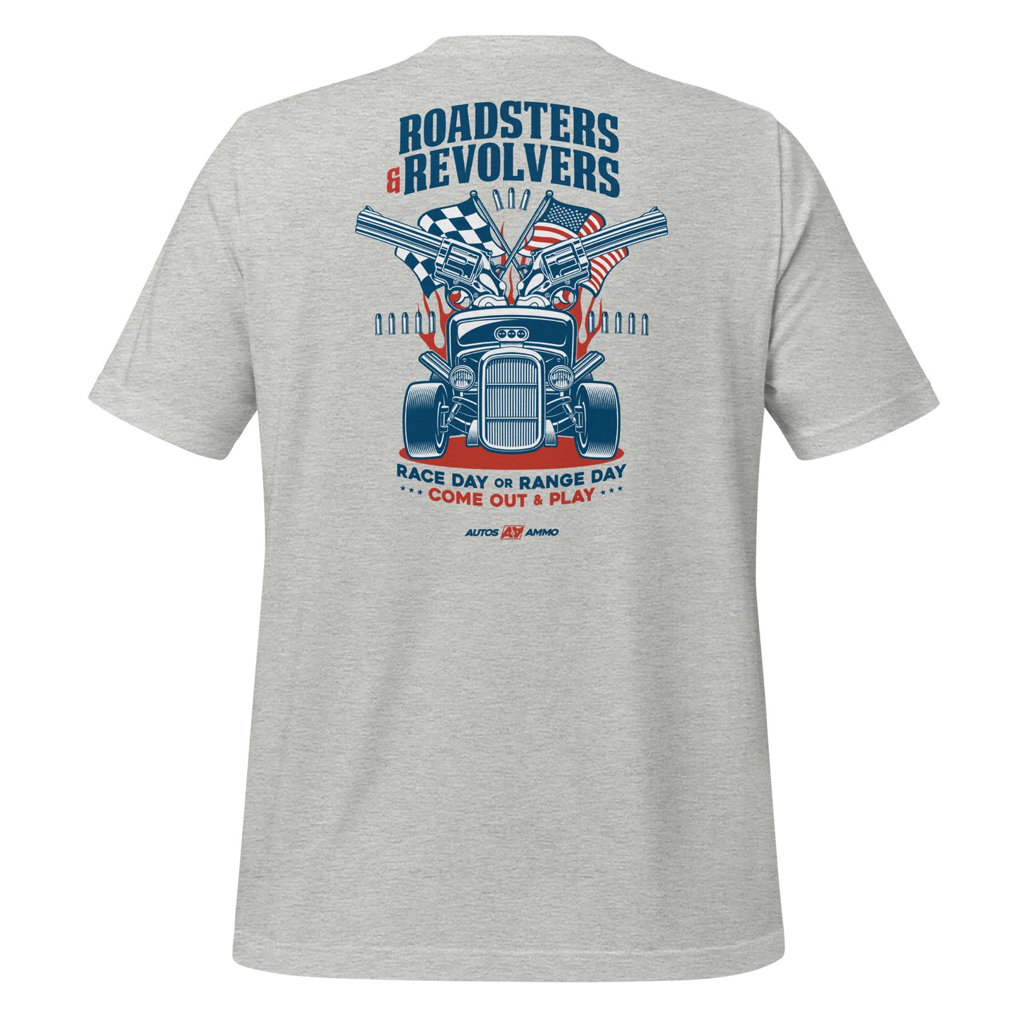 Roadsters & Revolvers v1 - Autos & Ammo Series T-Shirt