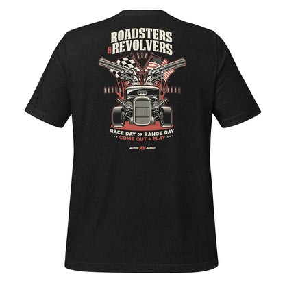 Roadsters & Revolvers v1 - Autos & Ammo Series T-Shirt
