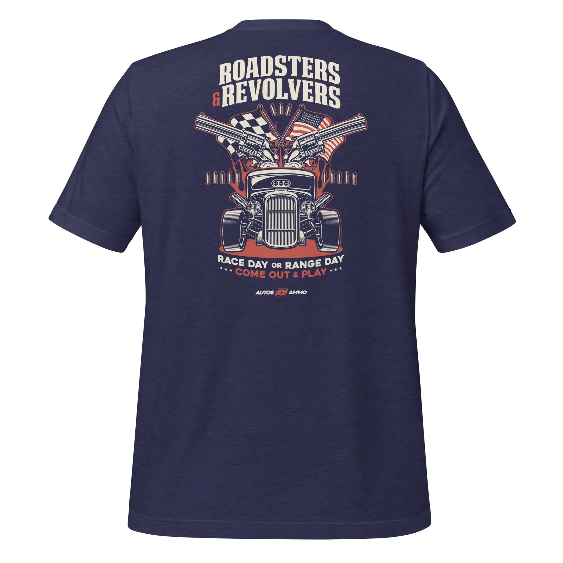 Roadsters & Revolvers v1 - Autos & Ammo Series T-Shirt - LYM Clothing