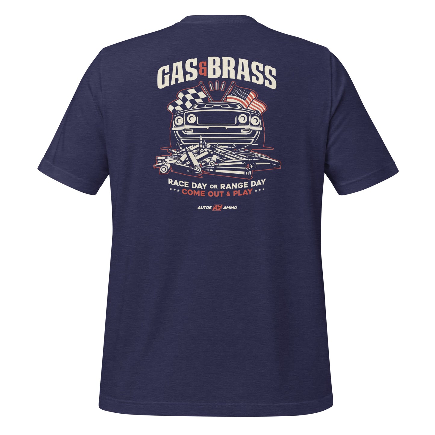Gas & Brass v1 - Autos & Ammo Series T-Shirt