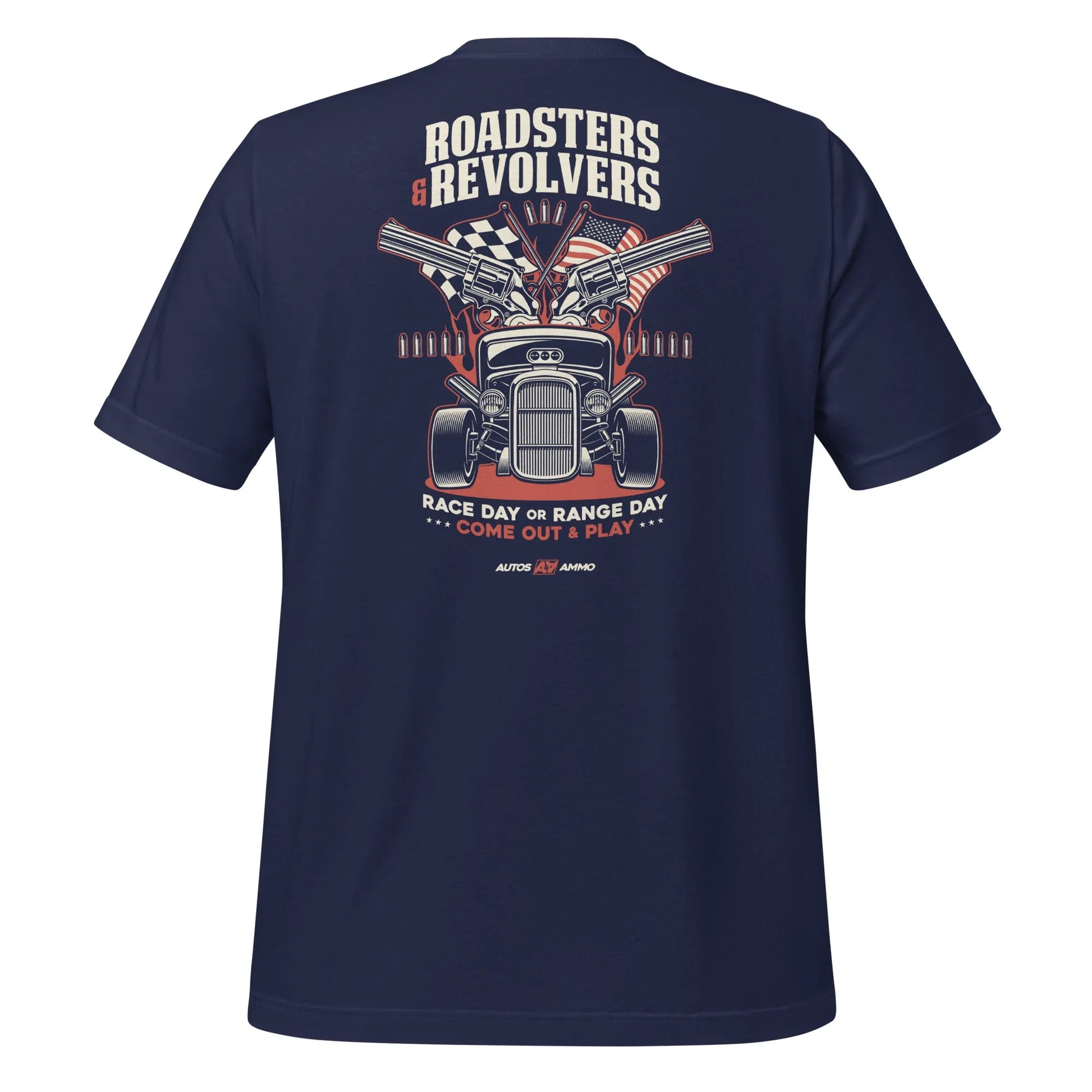 Roadsters & Revolvers v1 - Autos & Ammo Series T-Shirt - LYM Clothing