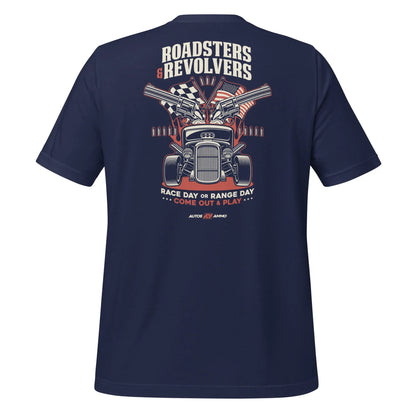 Roadsters & Revolvers v1 - Autos & Ammo Series T-Shirt