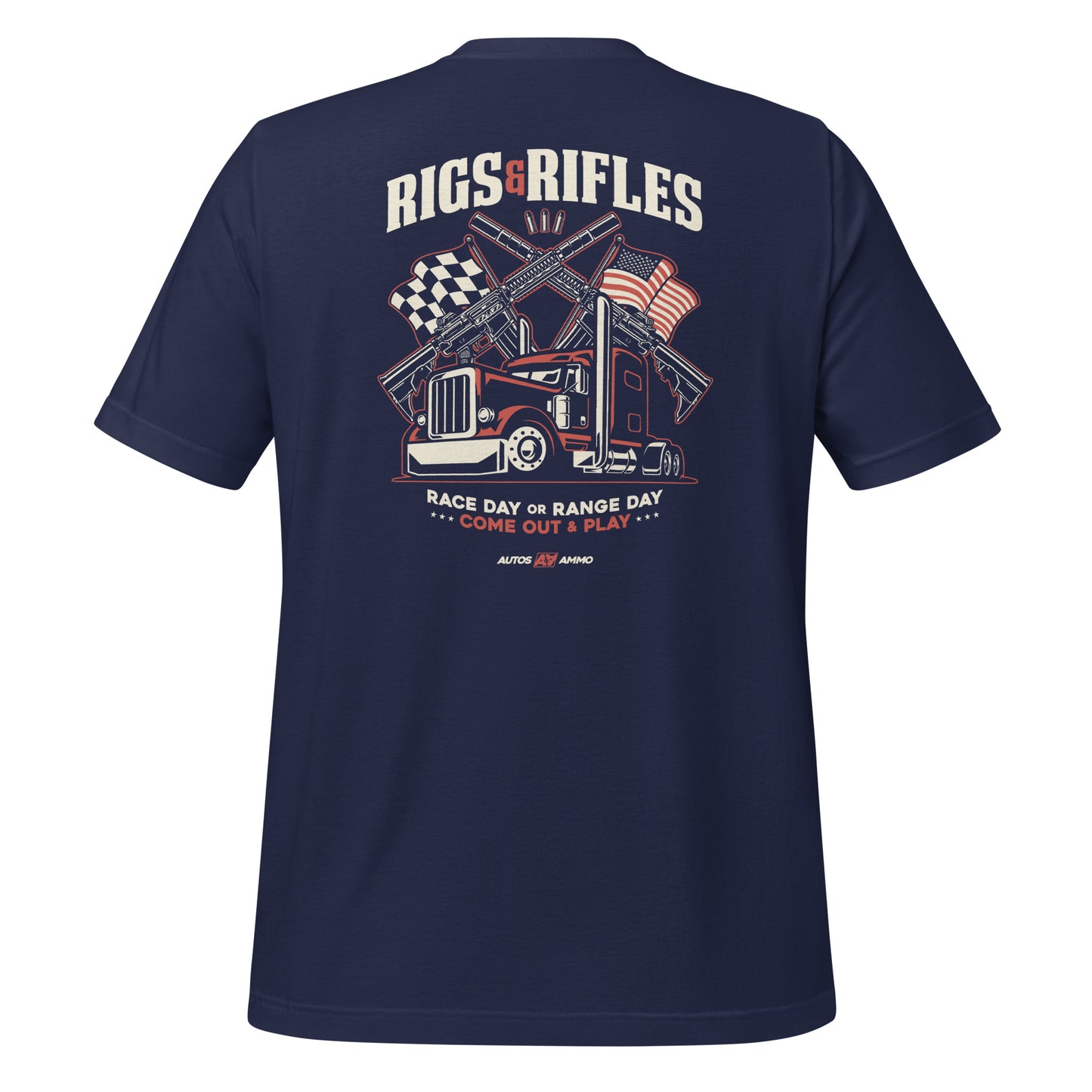 Rigs & Rifles v1 - Autos & Ammo Series T-Shirt