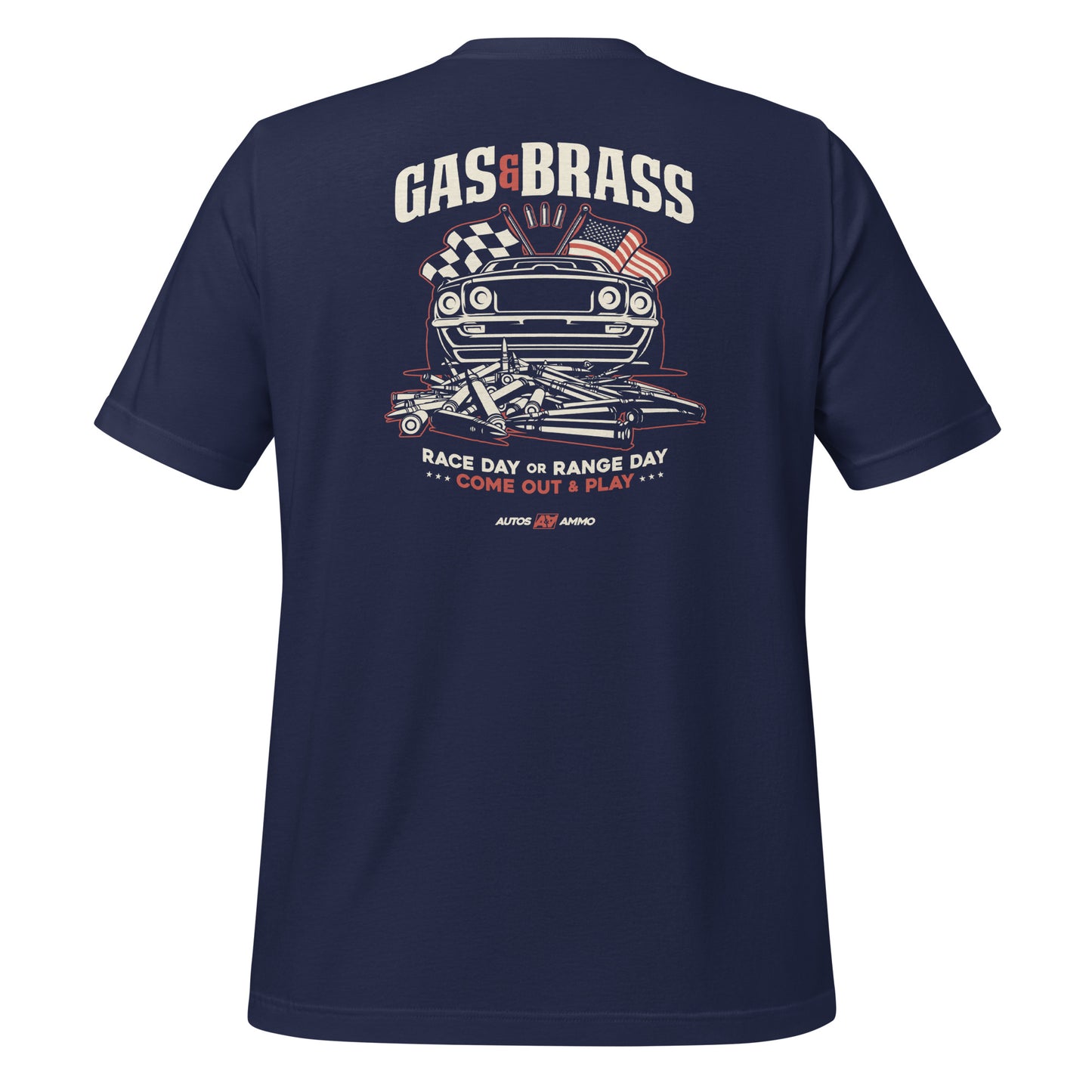 Gas & Brass v1 - Autos & Ammo Series T-Shirt
