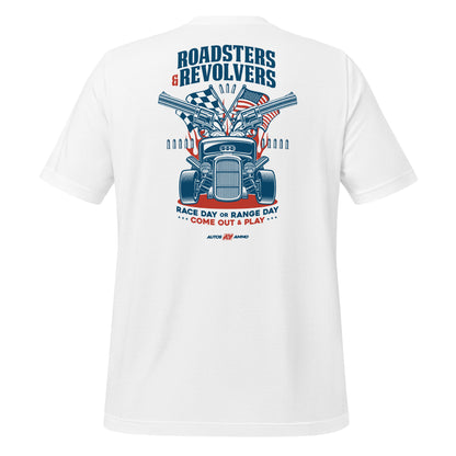 Roadsters & Revolvers v1 - Autos & Ammo Series T-Shirt